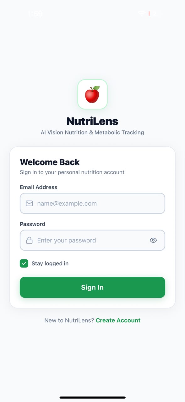NutriLens AI — 01 Auth & Access